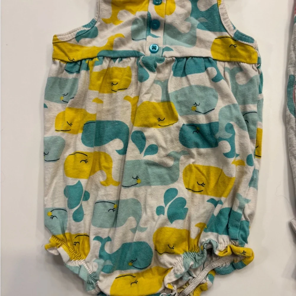 Bundle: Baby Rompers and Dress Set